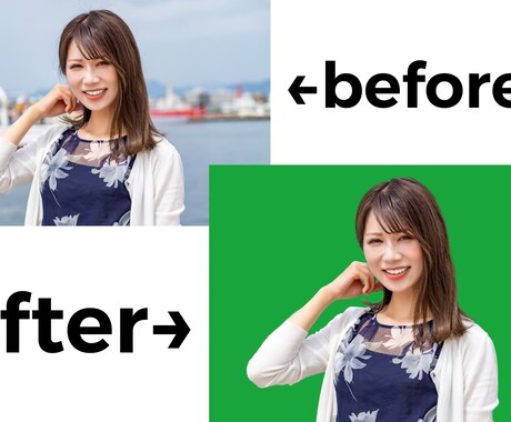 白抜き/背景透過/切り抜き/簡易 合成します 始めたばかりで実績が欲しいのでしばらく最安値にて依頼募集中！ イメージ2