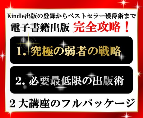 電子書籍出版「必要最低限の完全攻略術」教えます 現役ベストセラー作家が教える／出版からベストセラー獲得まで！ イメージ2