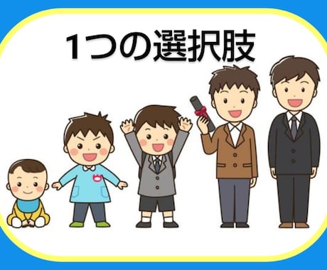 学校を1つの選択肢くらいに考えられると復学します 視野を広めて人生を全体で見てから今を見る イメージ1