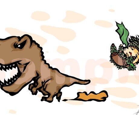 チビキャラアイコン・ヘッダーお描きします SNSやYouTubeのでアイコンなどお気軽にどうぞ♪ イメージ1