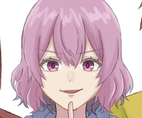 アイコンやヘッダーのイラスト依頼受け付けます SNS等のアイコン★全身イラスト★キャラクターデザイン イメージ1