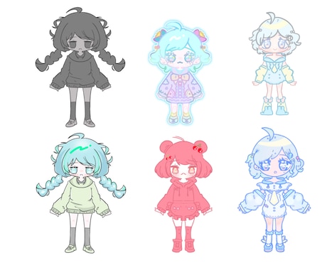 ちまっとしたちびキャラ描いてます イメージ1