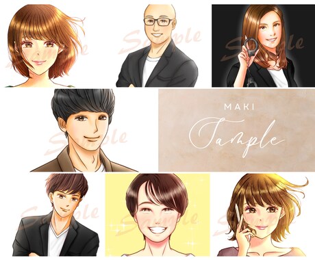イラスト依頼不安な方も安心☆親切丁寧にご対応します X、インスタ、挿絵、ブログ、HP、表情差分、ヘッダー制作紹介 イメージ2