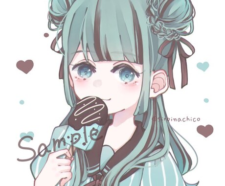 SNS用アイコンをお描きします あなただけのSNSアイコンを最短3日でお届け！！ イメージ2