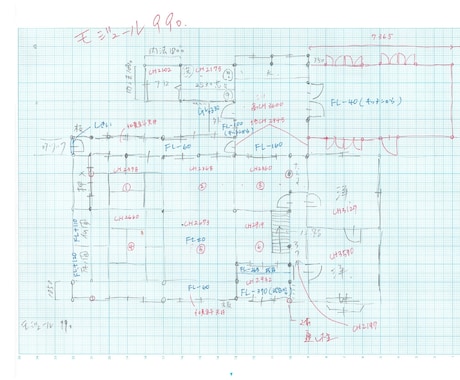 古民家の間取り図を作成します 古民家専門の一級建築士が活用目線で図面化 イメージ2