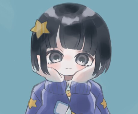SNS アイコン　イラスト　制作　します ほわほわしたイラストが好きなあなたへ イメージ2