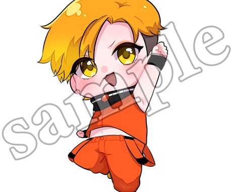 あなただけのデフォルメ・ミニキャラ描きます SNSのアイコンやオリキャラをお探しの方！！ イメージ2