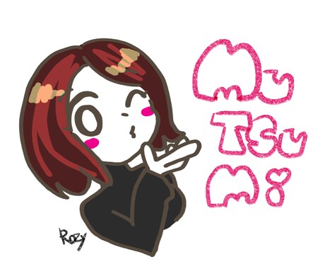 デフォルメタッチの似顔絵作成します あなたのイメージキャラクターを作ります イメージ1