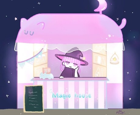 イラスト、MV動画のイラストなど受け付けております 謎生物や海モチーフのイラストを書くのが好きです イメージ1