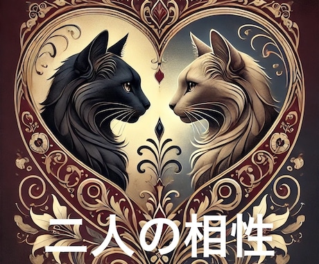 リピート:二人の相性・近未来をタロットで占います ♡ハートスプレッドで心の中を読み解く イメージ1