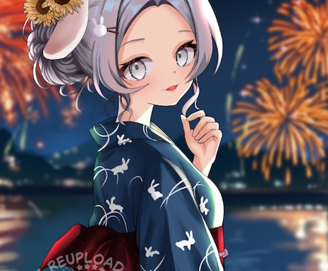 アイコン、一枚絵☆立ち絵、目を引くイラスト描きます サムネ、MV、live2D,YouTube、歌ってみたなども イメージ2