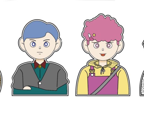 誰にも被らない、キャッチーなSNSアイコン作ります ポップなデザインであなたらしさ全開のアイコンを作成！ イメージ2