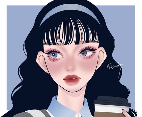 商用可✨大人可愛い/綺麗め/上品なイラスト描きます 配信用/歌ってみた/サムネ/アイコン/似顔絵/立ち絵など❣️ イメージ2
