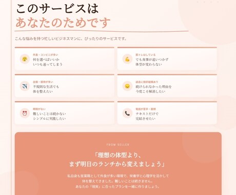 忙しいビジネスマン向け、食事メニュー考えます 外食、コンビニOK！あなただけの食事メニュー考えます。 イメージ2