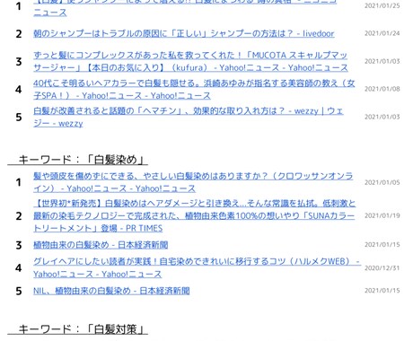 アフィリエイトページ執筆用の参考記事をまとめます 最新情報を反映するだけで検索ランキング・収益が楽々アップ イメージ2