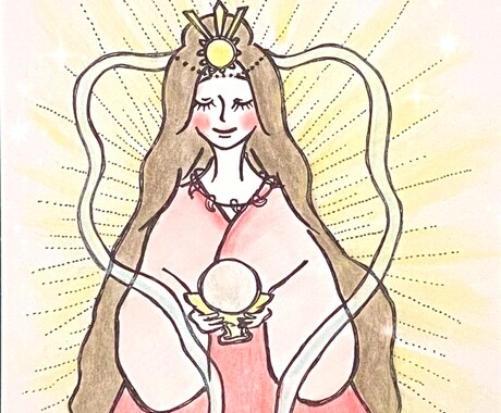今、貴方の心に必要なメッセージ届けます インスピレーション&オラクルカードで鑑定（神様のイラスト付） イメージ2