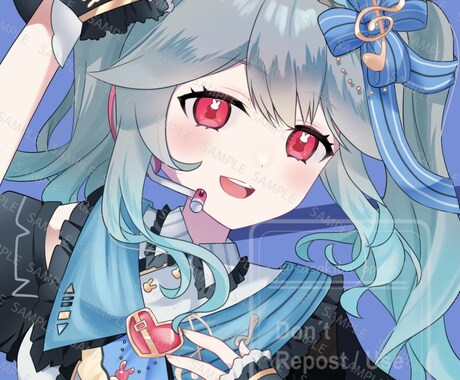 あなたの想像を形にします アイコン、サムネイルなどアニメ塗りで描きます! イメージ2