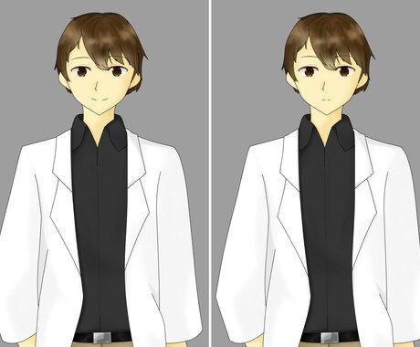商用利用OK!立ち絵の制作致します オリジナルキャラの設定画なども可能です！ イメージ1