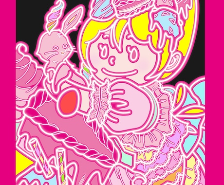 一番の『可愛い』をあなたに*♬1枚絵お描きします イメージ1