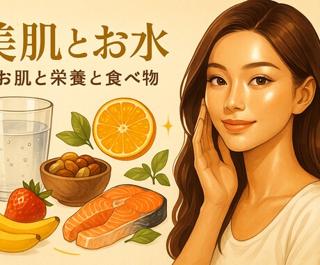美肌は食べた物で作られます 食事×腸×美肌菌。内側から輝くあなたへ イメージ1