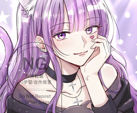 キャラ単体カラーイラスト描きます 特別価格(残り4枠)／キャラ単体バストアップ／男女対応◎ イメージ2