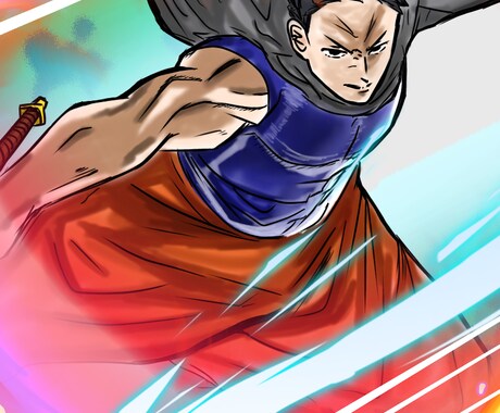 遊び心満載★あなたをキャラクター化します 世界に1人しかいない貴方を二次元で表現します! イメージ2
