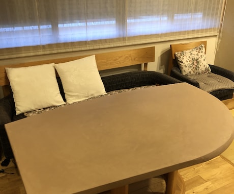 左官仕上げの家具お作り致します 特殊な左官材で仕上げるオーダーメイド家具お作り致します。 イメージ1
