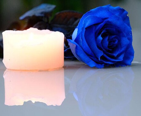 幸せを引き寄せる✨奇跡の青い薔薇が未来を照らします ★霊感タロットで占います★思い描く未来は輝くことでしょう イメージ1