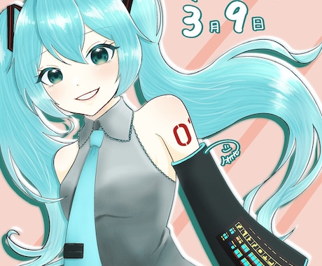人物イラスト低価格で作成できます アイコンなどを作成したい方向け！動画のサムネにも イメージ2