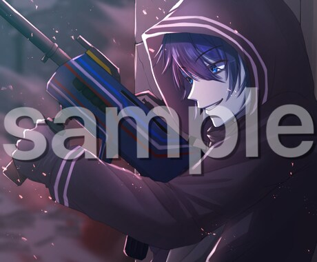 アイコンやヘッダー、キャス画等お描きします デジタルで様々なイラストをお描きします！ イメージ1