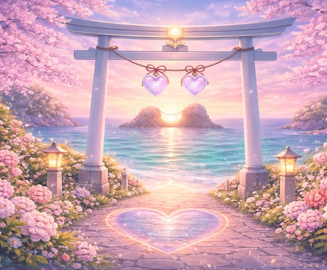 縁結び❁ぎゅっと♡あの人との恋も想いも結ばれます 想いが届くその先へ♡恋とご縁を導く縁結びリーディング☆ イメージ1
