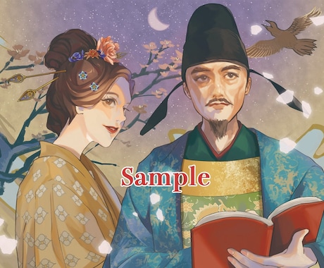 初回につき値下げ中⭐︎一枚絵イラスト描きます 挿絵、動画背景、SNSヘッダー、TRPG用など イメージ1