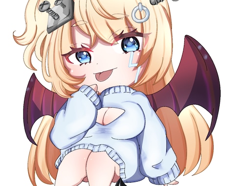 VTuber向け商用OK!のイラスト制作します あなただけの“推し”を、まごころ込めて描きます イメージ2