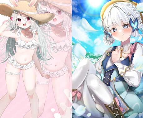 全身イラスト描きます あなただけの全身イラストをお描きします! イメージ1