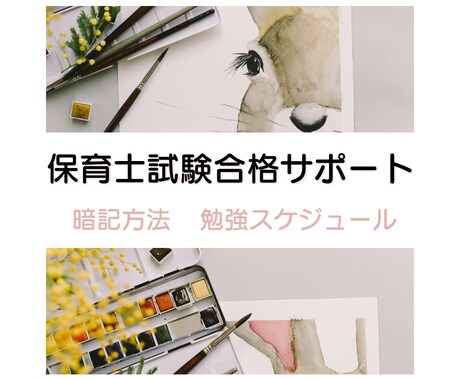 保育士試験★合格までの道のりをサポートします フルタイム会社員が独学で保育士試験合格した経験をシェア イメージ1