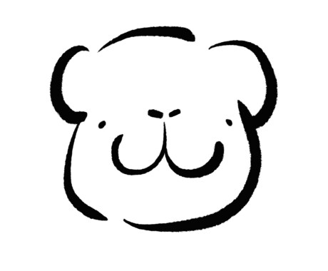 ゆるすぎるタッチのどうぶつを描きます 太めのペンで、ゆるっとどうぶつを描きます。アイコンなどに。 イメージ2