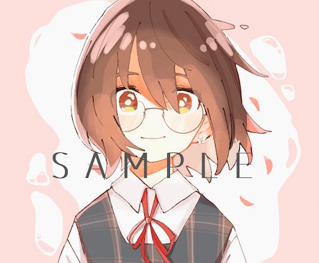 SNSアイコンイラスト作成致します イメージ1