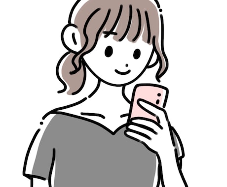 シンプルでかわいいアイコン描きます シンプルな線と塗りでオトナかわいいイラストに！カット絵にも！ イメージ2