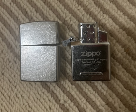 ZIPPOのガスライター修理します ZIPPOガスライターの着火不良の修理します！