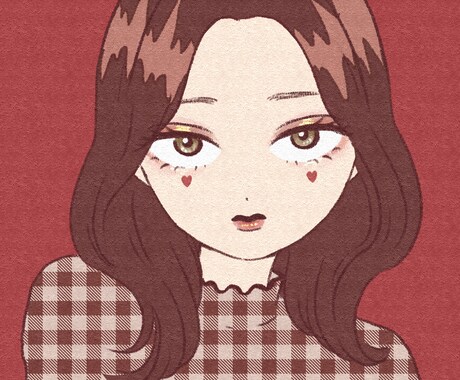 可愛い女の子アイコン描きます オシャレで可愛いあなただけのアイコンを！ イメージ1