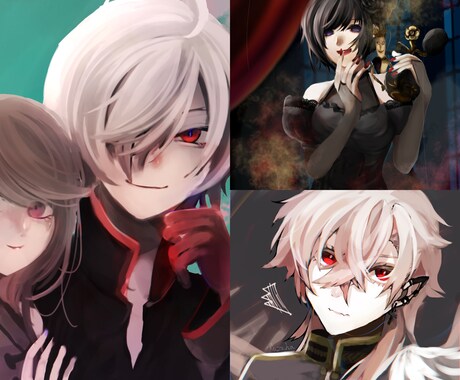 イラスト着彩代行 色塗り代行します 面倒 時間が無い 苦手な方におすすめ イメージ2