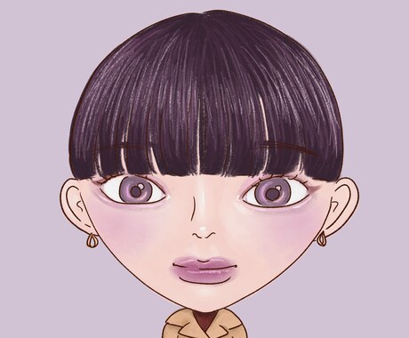 どなた様でもおしゃれでかわいく似顔絵をお描きします カラフルで、ほっこり温かみのあるイラストです☺︎ イメージ1