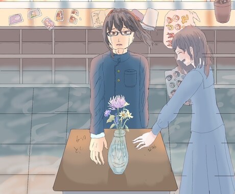 初心者がイラスト描きます 初心者がイラスト描きます。未熟な面を考慮して下さると幸いです イメージ1