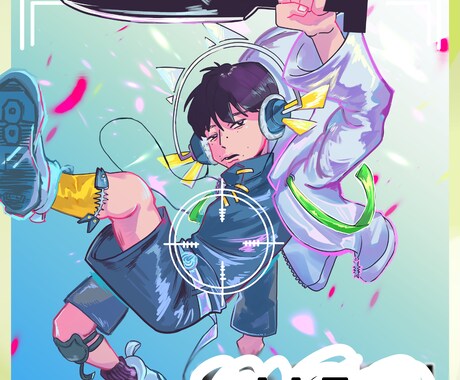 先着2名様2500円！コテキャラ、夢絵描きます SNSのアイコン等に使えるイラストを描きます イメージ2