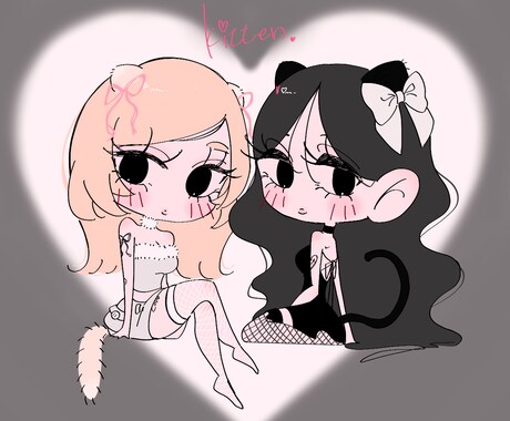 アイコン・ヘッダー・動画用と多様に使ってもらえます ゆるゆるなイラストを描きます！ イメージ2