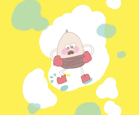 物に命を宿してゆるくて癖のあるイラスト描きます イメージ1
