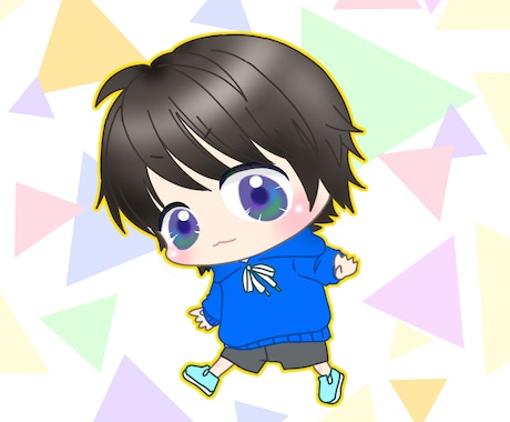 可愛いミニキャラ描きます 安く可愛く理想を形にしませんか?? イメージ2