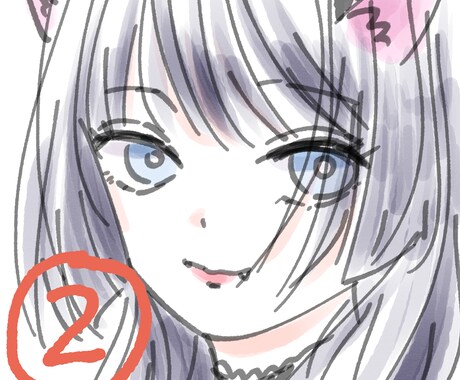 SNSのゆるかわいいアイコン描きます 自分をポップなキャラにしませんか？ イメージ2