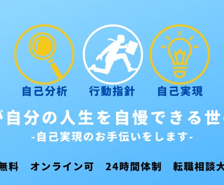 自分らしく生きる為のあなたの好きと強みを見つけます 誰もが自分の人生を自慢できる世の中へ イメージ1