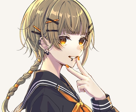 イラスト・パーツ分け・アイコン・ミニキャラ描きます SDキャラ10000円〜立ち絵19000円丁寧な一枚をお届け イメージ2